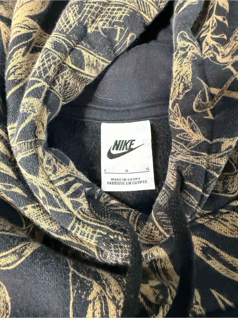 Nike Black & Gold Club Victor Hoodie - Picture 2 of 3